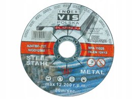 10x TARCZA DO SZLIFOWANIA DREWNA METALU 125mm