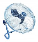 CYLKULATOR POWIETRZA WENTYLATOR PODŁOGOWY INOX 200W MOCNY POKOJOWY 45cm