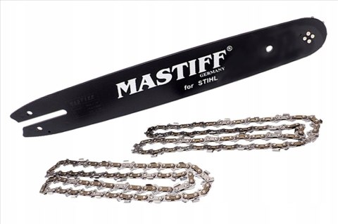 PROWADNICA 35 cm 3/8 1,3 50 OGNIW DO PIŁY STIHL+ 2 ŁAŃCUCHY