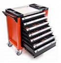 SZAFKA NARZĘDZIOWA WÓZEK WARSZTATOWY Z WYPOSAŻENIEM STABILNA 258 ELEMENTÓW