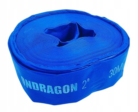 WĄŻ DO POMPY WODY CZYSTEJ BRUDNEJ SZAMBA GUMOWY TŁOCZNY MOCNY DŁUGI 2" 30M