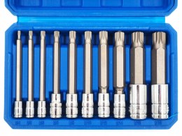 ZESTAW NASADEK KOŃCÓWKI BITY SPLINE M4-M18 DŁUGIE