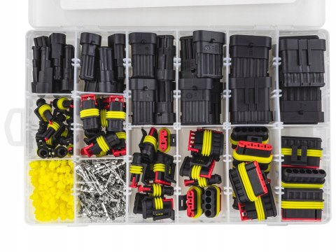 ZESTAW WTYCZEK KOSTEK ZŁĄCZEK HERMETYCZNYCH SUPERSEAL WTYK PRĄDU 622el W-WA