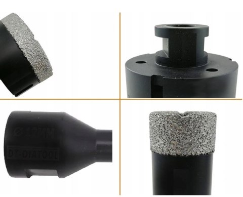 OTWORNICA DIAMENTOWA 60mm M14 KORONKA FREZ WIERTŁO DO GRESU BETONU KAMIENIA