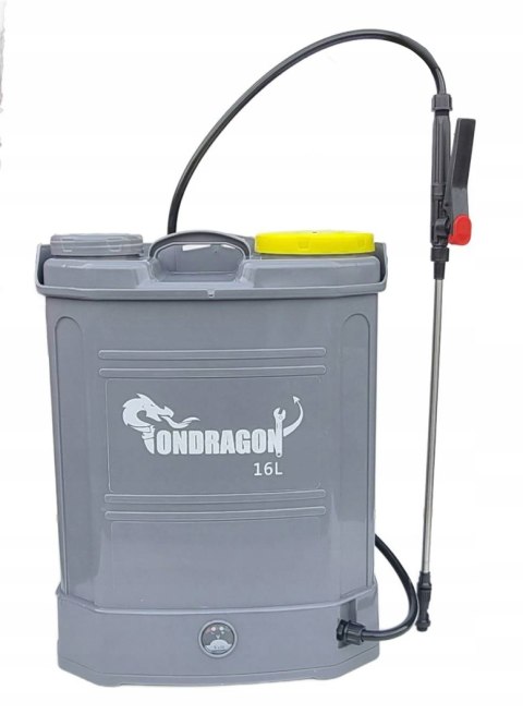Opryskiwacz AKUMULATOROWY Plecakowy Ciśnieniowy ELEKTRYCZNY Spryskiwacz 16L
