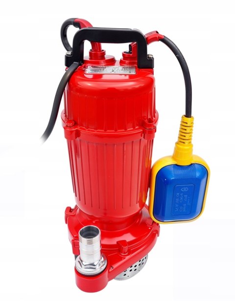 POMPA DO WODY BRUDNEJ CZYSTEJ ZANURZENIOWA PŁYWAK SITO SZAMBA SCIEKÓW 3350W