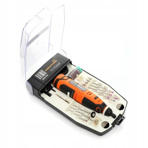 Szlifierka MINI akumulatorowa 5.000-25.000obr. końcówki 55szt. - Kraft&Dele