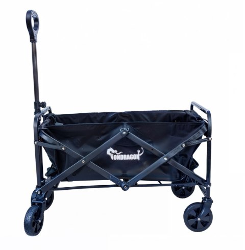 WÓZEK OGRODOWY TURYSTYCZNY TRANSPORTOWY SKŁADANY PLAŻOWY ZAKUPOWY MOC 80KG