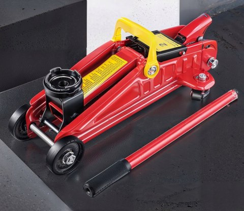 ŻABA PODNOŚNIK SAMOCHODOWY HYDRAULICZNY LEWAREK 2T NISKOPROFILOWY + GUMA