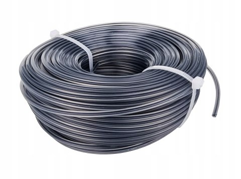 ŻYŁKA TNĄCA DO KOSY WZMACNIANA z DRUTEM 2,7x50m