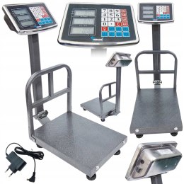 150KG WAGA MAGAZYNOWA PRZEMYSŁOWA TOWAROWA SKLEPOWA PLATFORMOWA MOCNA LCD