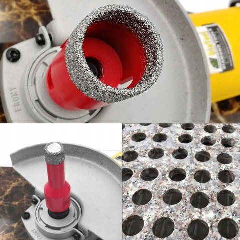 FREZ PILNIK DIAMENTOWY WIERTŁO TARNIK DO GRESU GLAZURY PŁYTEK 20 MM M14