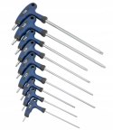 KLUCZE WKRĘTAKI MŁOTKI TORX TYP T ZESTAW T10-T50 9 el