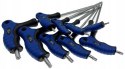 KLUCZE WKRĘTAKI MŁOTKI TORX TYP T ZESTAW T10-T50 9 el