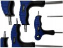 KLUCZE WKRĘTAKI MŁOTKI TORX TYP T ZESTAW T10-T50 9 el