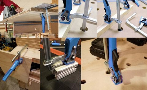 ŚCISK DŹWIGNIOWY 200 X 60 MM DO SZYNY ODKUWANY