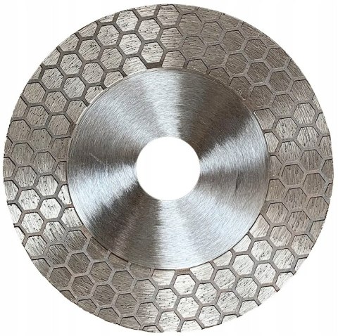 Tarcza diamentowa do cięcia i szlifowania płytek , plaster miodu 125