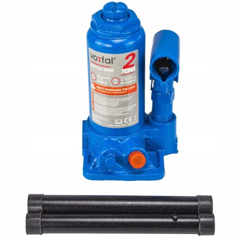 PODNOŚNIK SAMOCHODOWY SŁUPKOWY HYDRAULICZNY 2T LEWAREK MOCNY BUTELKOWY