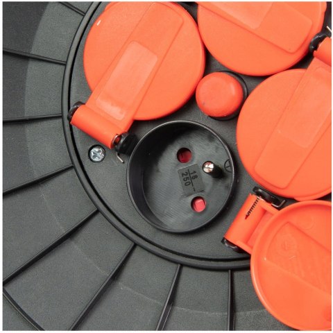 PRZEDŁUŻACZ NA BĘBNIE 3x2,5 50m BĘBNOWY BUDOWLANY ZWIJAK OGRODOWY