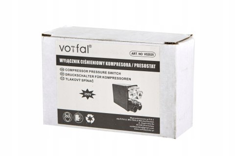 REDUKTOR CIŚNIENIOWY WYŁĄCZNIK PRESOSTAT KOMPRESOR