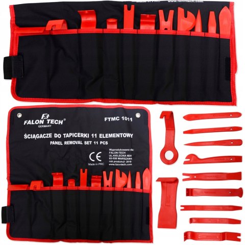 ŚCIĄGACZE DO TAPICERKI ZESTAW ŚCIĄGACZY ŁYŻKI 11el