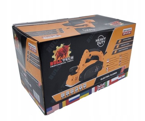 STRUG ELEKTRYCZNY DO DREWNA HEBLARKA 1450W HEBEL STOLARSKI STRUGARKA 0-3MM