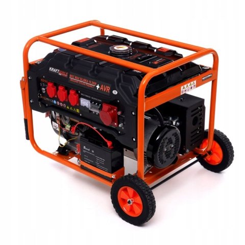 AGREGAT PRĄDOTWÓRCZY GENERATOR PRĄDU 380V 5500 W