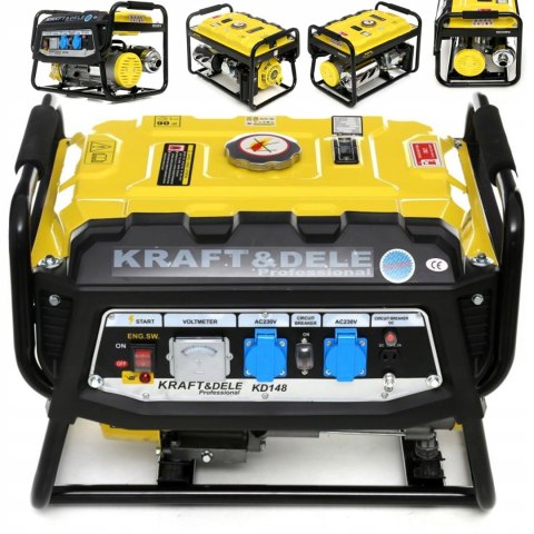 AGREGAT PRĄDOTWÓRCZY GENERATOR PRĄDU 7KM AVR 3500W