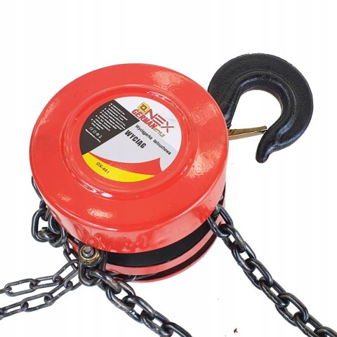 Ł 1T WCIĄGARKA ŁAŃCUCHOWA RĘCZNA WYCIĄGARKA 1 TONA