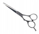 NOŻYCZKI FRYZJERSKIE PROSTE OSTRE STALOWE WYGODNE