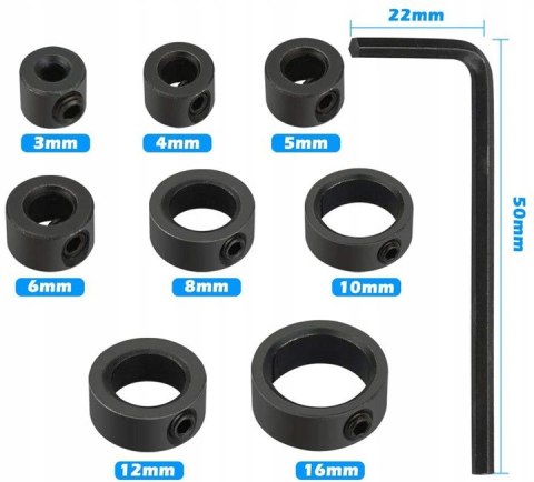 OGRANICZNIKI GŁĘBOKOŚCI WIERCENIA DO WIERTEŁ KOMPL