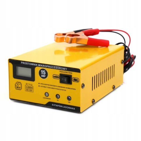 Prostownik MIKROPROCESOROWY 6V 12V Akumulatorowy