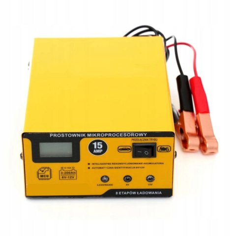 Prostownik MIKROPROCESOROWY 6V 12V Akumulatorowy