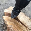 ŚWIDER ROZŁUPYWANIA DREWNA WIERTŁO STOŻKOWE 45 mm