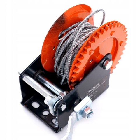 WYCIĄGARKA WCIĄGARKA KORBOWA LINOWA RĘCZNA 2500Ibs