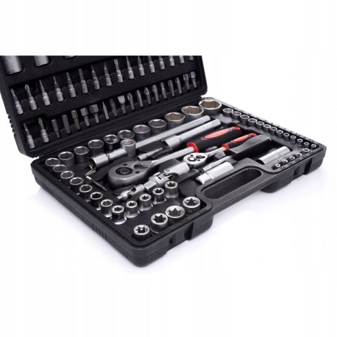 ZESTAW KLUCZY NASADOWYCH 108 ELEMENTÓW WALIZKA