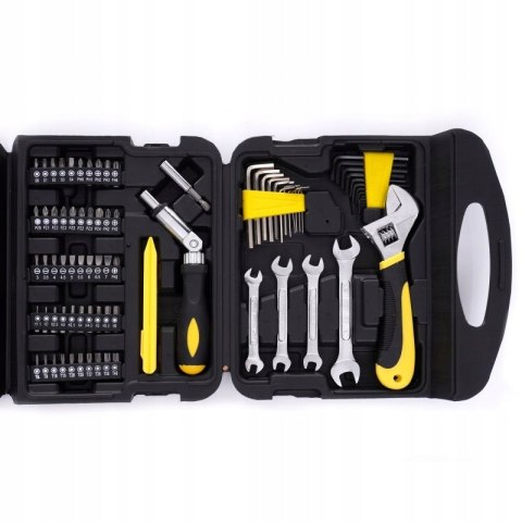 ZESTAW NARZĘDZI 117el. WALIZKA HEX BITY KD10831