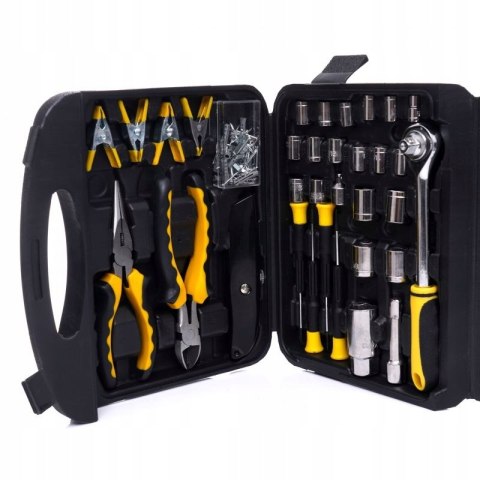 ZESTAW NARZĘDZI 117el. WALIZKA HEX BITY KD10831