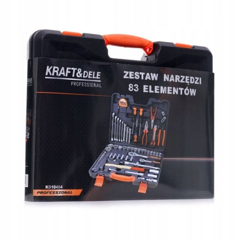 ZESTAW NARZĘDZI WALIZKA NARZĘDZIOWA KLUCZE 83 EL