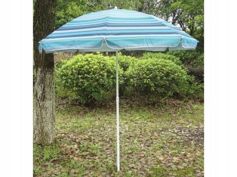 DUŻY PARASOL PLAŻOWY OGRODOWY SKŁADANY KEMPING 180