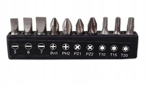 E WKRĘTAK KĄTOWY UCHWYT DO KOŃCÓWEK BITÓW BITY 1/4