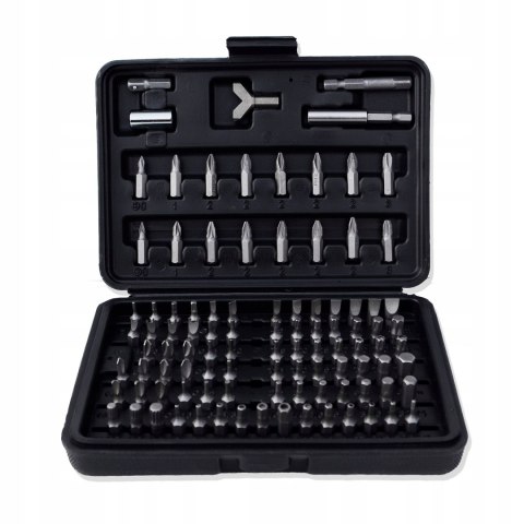 KOŃCÓWKI BITY IMBUS TORX DO WKRĘTARKI ZESTAW 100el