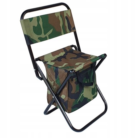 KRZESŁO TURYSTYCZNE WĘDKARSKIE SKŁADANE FOTEL MORO