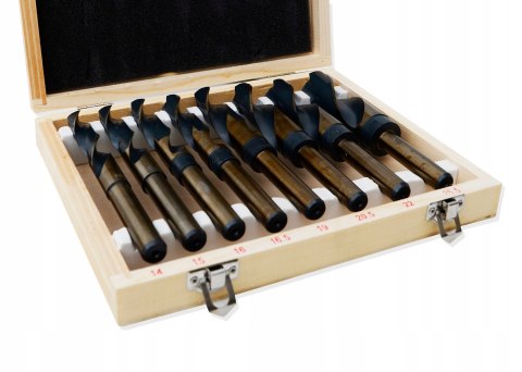 WIERTŁA NWKa HSS KOBALTOWE DO METALU DREWNA 8EL.