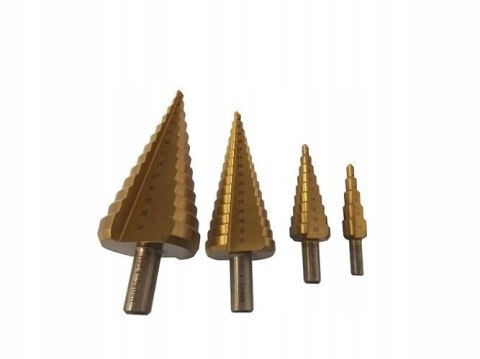 WIERTŁO WIERTŁA STOPNIOWE STOŻKOWE 4el TYTAN 4-39