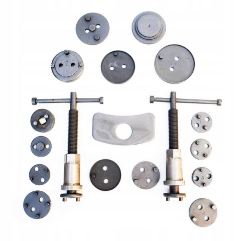 ZESTAW DO WYCISKANIA TŁOCZKÓW HAMULCOWYCH 18 EL