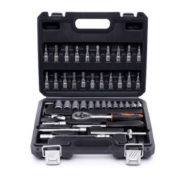 ZESTAW KLUCZY NARZĘDZI WALIZKA 46 ELEMENTÓW