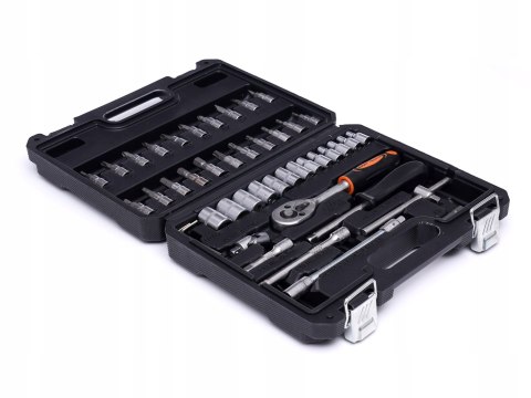 ZESTAW KLUCZY NARZĘDZI WALIZKA 46 ELEMENTÓW