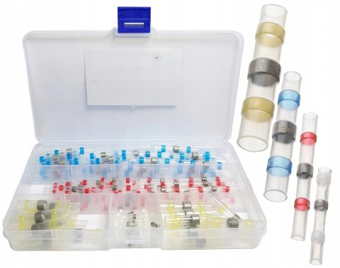 ZŁĄCZKA Z CYNĄ TERMOKURCZLIWA KOSZULKA 120 SZT
