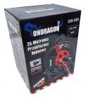 PRZEDŁUŻACZ BĘBNOWY BUDOWLANY DO OGRODU 25M 3x2,5 KABEL NA BĘBNIE +BLOKADA0